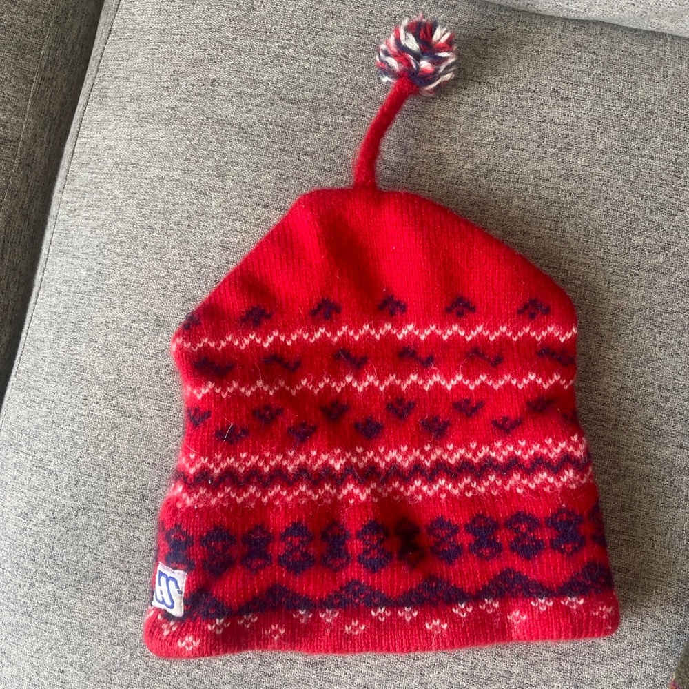 vintage wool beanie